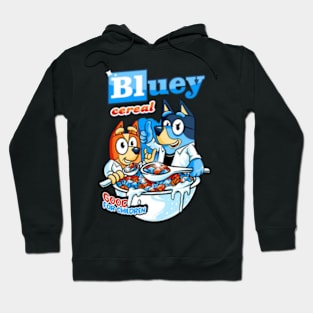 bluey eating Hoodie